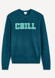 Celio Петролен мъжки пуловер от мериносова вълна Celio Cenormal Celio | Sin | МЪЖЕ | S