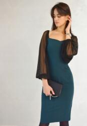 Patricia Charme Charmé Ruha hálós ujjakkal, Karácsonyi Kiárusítás! zöld - allegro - 7 030 Ft