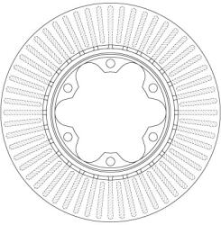 TRW Első Féktárcsák Hiace Commuter V (TRH2_, KDH2_)