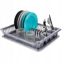 ORION Szürke Tágas Edényszárító 46x37x8, 5 cm (OR150697)