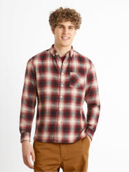 Celio Червена мъжка карирана риза Celio Camulto Celio | Cherven | МЪЖЕ | S