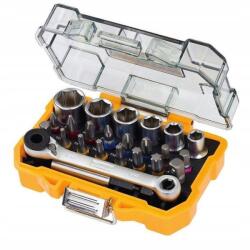 DEWALT Csavarbehajtó bit készlet racsnival DT71516 kazettában (DT71516)