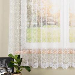 Markizeta Mg függöny 108612M Markizeta Háló Fehér hímzés 180cm magas Ár! ! 0, 5m (108612/020)