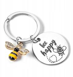 Gadget Master Kulcstartó Bee Happy Szerencse Kulcstartó Méhecske Be Happy (3643)