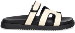 Steve Madden Sandale Missile 04004 11003028 NB1 nat blk raffia