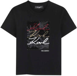 Karl Lagerfeld K T-Shirt Pentru copii Z31153 09B black