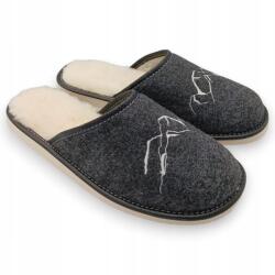 Nowo Férfi Papucs Hegyi Papucs Filc Papucs Meleg Kényelmes 41-es (FM-5037A)