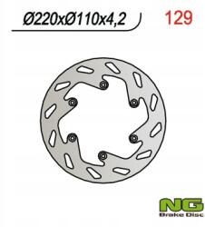 NG Féktárcsa Hátsó Ktm Sx/exc/lc 4 (220x110x4, 2) (NG141; NG129)