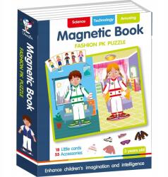 Alltoys mágneses kirakós könyv divat 73 darabos