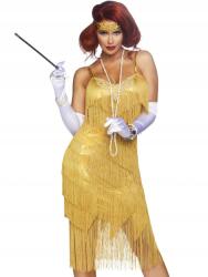 Leg Avenue Jelmez Arany ruha Nyári jelmez 20 30 S (86863-S)