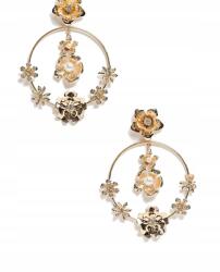 Asos Design Fülbevaló Kerek Virágok