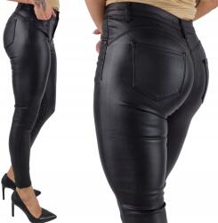 M. Sara Modellező Nadrág Viaszolt Bőr Illeszkedő Push-up