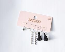 Missguided Fülbevaló 3 Pár Kerek Szett
