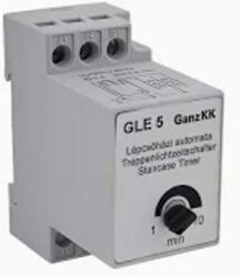  GANZ Lépcsőházi automata moduláris időkapcsoló 16A 230V AC 1-10min GLE 5 (GLE-5)
