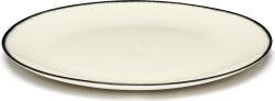 Serax Farfurii pentru desert Dé 1, 17, 5 cm, alb-negru, 2 buc (B4019308)