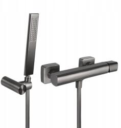 Laveo Zuhany Csaptelep Zuhanyszettel Grafit Laveo Fali Tores (BVT 941D)