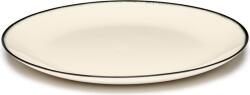 Serax Farfurii întinse Dé 1, 28 cm, alb-negru, 2 buc (B4019324)