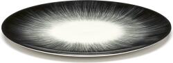 Serax Farfurii de desert Dé 5, 17, 5 cm, alb-negru, 2 buc (B4019311)