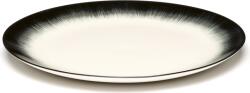Serax Farfurii întinse Dé 4, 28 cm, negru și alb, set 2 buc (B4019326)