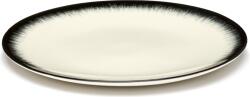 Serax Farfurii de desert Dé 3, 14 cm, alb-negru, 2 buc (B4019301)