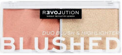 Relove by Revolution Палитра руж и хайлайтър Blushed Sweet, 5.8 g - baby