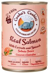 Cookas' Cookies Cooka's Real Salmon lazacos nedvestáp 400g