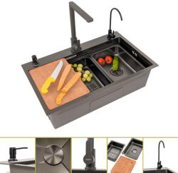 Leziter Holly II rozsdamentes mosogató (LRMHO-2) - platinashop