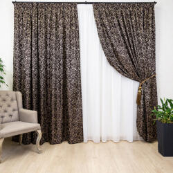 Hiko Draperie baroc, Hiko Royal Vivien maro, cu rejansa, 1 bucată (10006683)