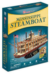 CubicFun T4026 - Mississippi gőzhajó - 142 db-os 3D puzzle (T4026) - gyerekjatekbolt