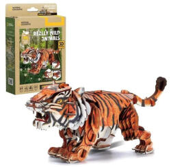 CubicFun DS1179 - National Geographic Tigris - 87 db-os 3D puzzle (DS1179)
