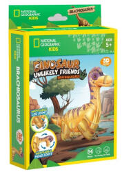 CubicFun DS1170 - Mini National Geographic Kids Brachioszaurusz - 54 db-os 3D puzzle (DS1170)