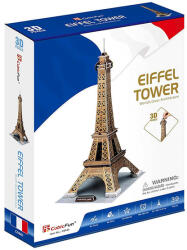 CubicFun C044 - Mini Eiffel Torony, arany - 39 db-os 3D puzzle (C044) - gyerekjatekbolt