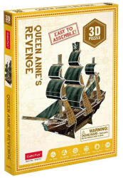 CubicFun S3031 - Mini Anna királynő bosszúja kalózhajó - 24 db-os 3D puzzle (S3031) - gyerekjatekbolt