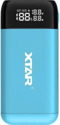 Xtar PB2SL akkumulátor töltő és power bank - kék