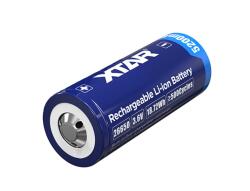XTAR 26650 tölthető védett li-ion akkumulátor 5200 mAh kapacitással