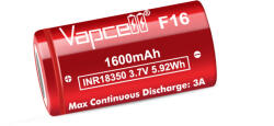 Vapcell F16 18350 1600mah tölthető li-ion akkumulátor