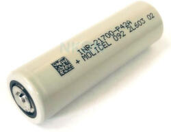 MOLICEL INR21700-P42A KÚPOS nagy terhelhetőségű tölthető li-ion akkumulátor