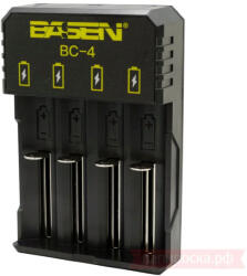 Basen BC4 akkumulátor töltő akár 4 akku párhuzamos töltésére