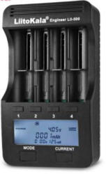 LiitoKala Lii - 500 LCD Akkumulátor töltő