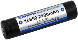 KeepPower 16650 méretű védett 2100mAh Li-Ion-Akku