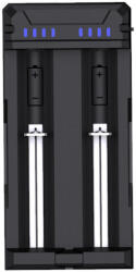 Xtar FC2 li-ion akkumulátor töltő akár 75 mm hosszú akkukhoz