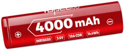 Vapcell N40 tölthető 18650 li-ion akkumulátor 4000 mAh kapacitással