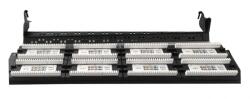 GEMBIRD 48 portos Cat. 6 2U 19" RJ45 Patch Panel PC (NPP-C648CM-001)