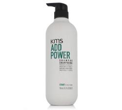 KMS Addpower Shampoo 750 ml sampon vékony szálú haj uniszex