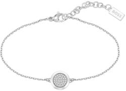 HUGO BOSS Gyönyörű acél karkötő kristályokkal Medallion 1580299