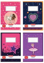 Herlitz Girls A5 20-32 sima füzet (09540840) - officedepot