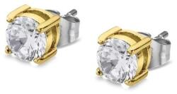 Lotus Modern, aranyozott fülbevaló cirkónium kövekkel LS2167-4/3