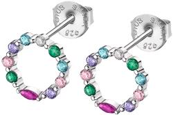 Lotus Silver Ezüst csillogó karika fülbevaló nőknek LP3246-4/1