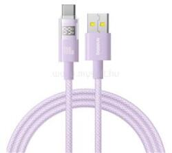 Baseus DISPLAY II adatkábel USB - Type-C, 100cm, LILA (P10382701511-00) (P10382701511-00)