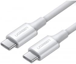UGREEN Cablu Date si Incarcare USB-C - USB-C UGREEN US300, 100W, 2m, Alb - evomag